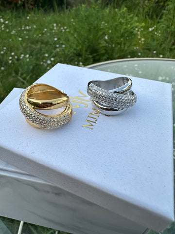 Bague sandra argenté Bague sandra argenté