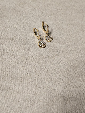 Boucle d'oreille arbre de vie Boucle d'oreille arbre de vie