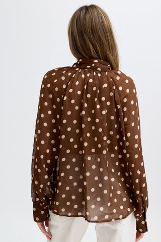 Blouse a pois lydia Blouse a pois lydia