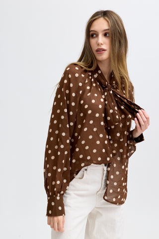 Blouse a pois lydia Blouse a pois lydia