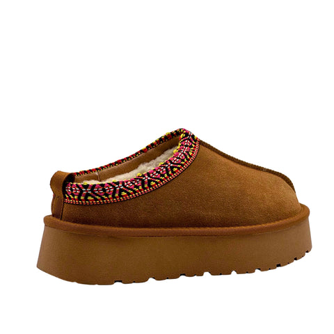 Bottines plate-forme en cuir Bottines plate-forme en cuir