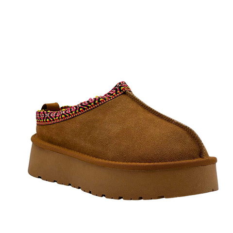 Bottines plate-forme en cuir Bottines plate-forme en cuir