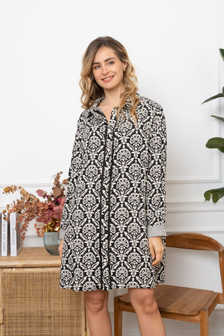 Robe Flora noir Robe Flora noir