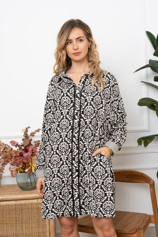 Robe Flora noir Robe Flora noir