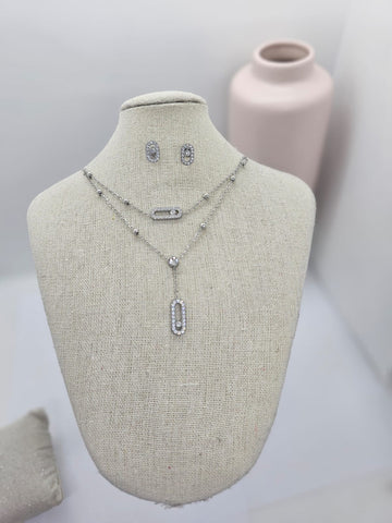 Parrure Valentina argenté Parrure Valentina argenté