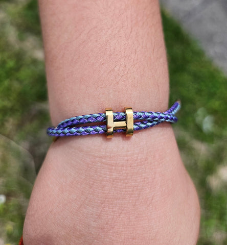 Bracelet cordon H Bracelet cordon H