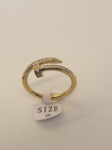 Bague QUEEN doré Bague QUEEN doré