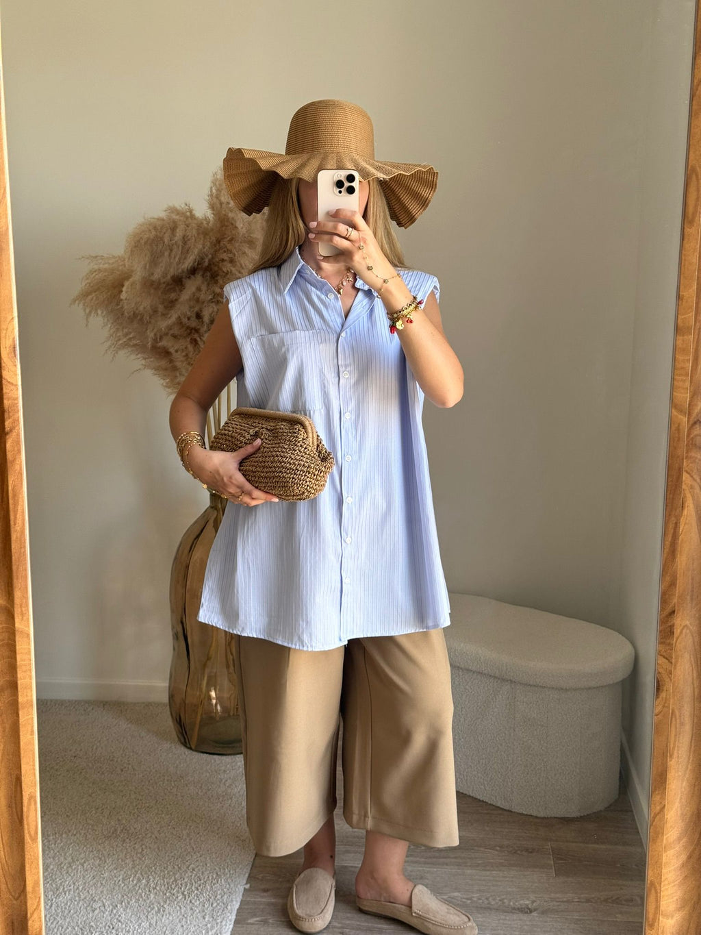 Chemise alma rayé