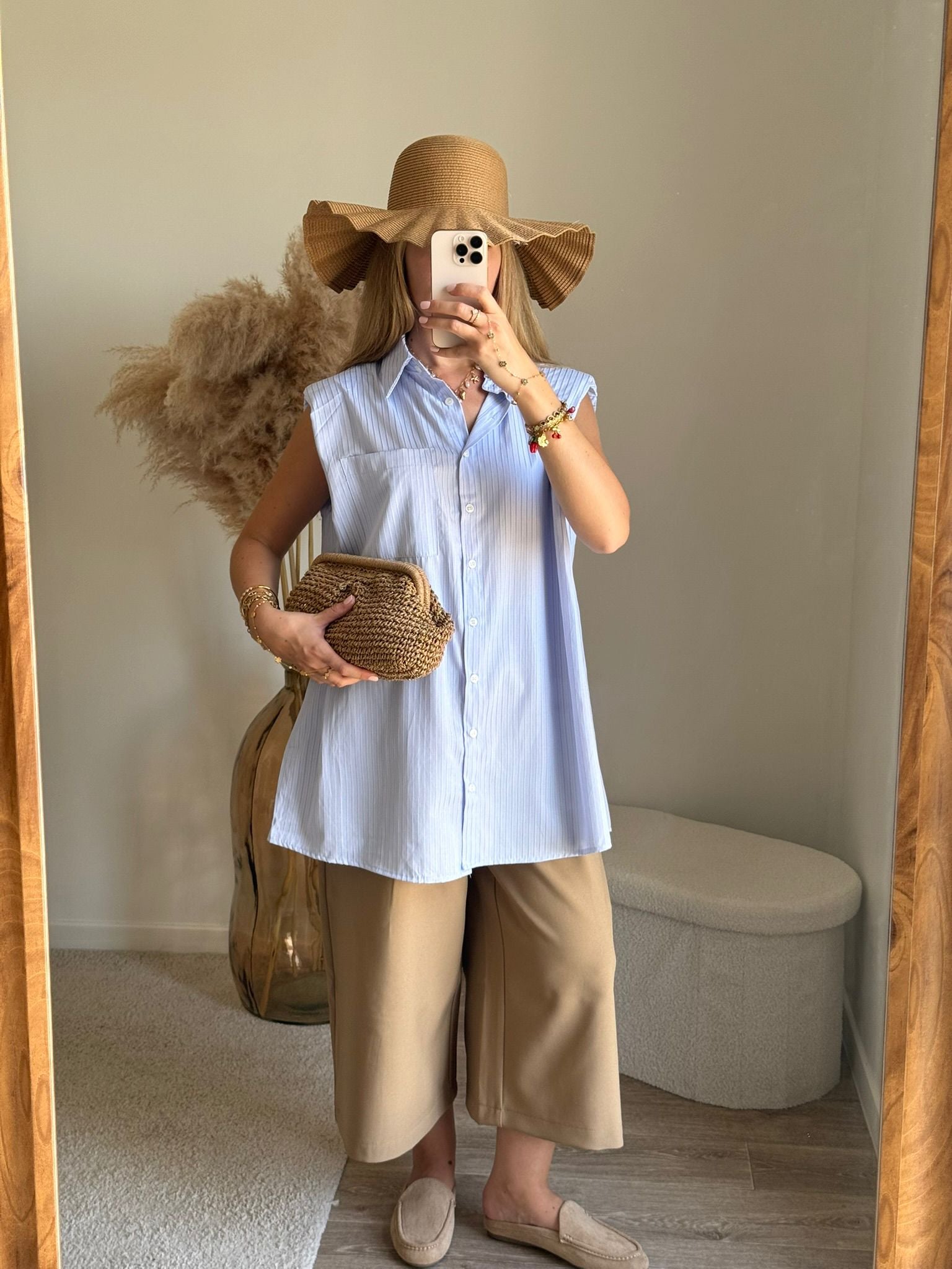 Chemise alma rayé