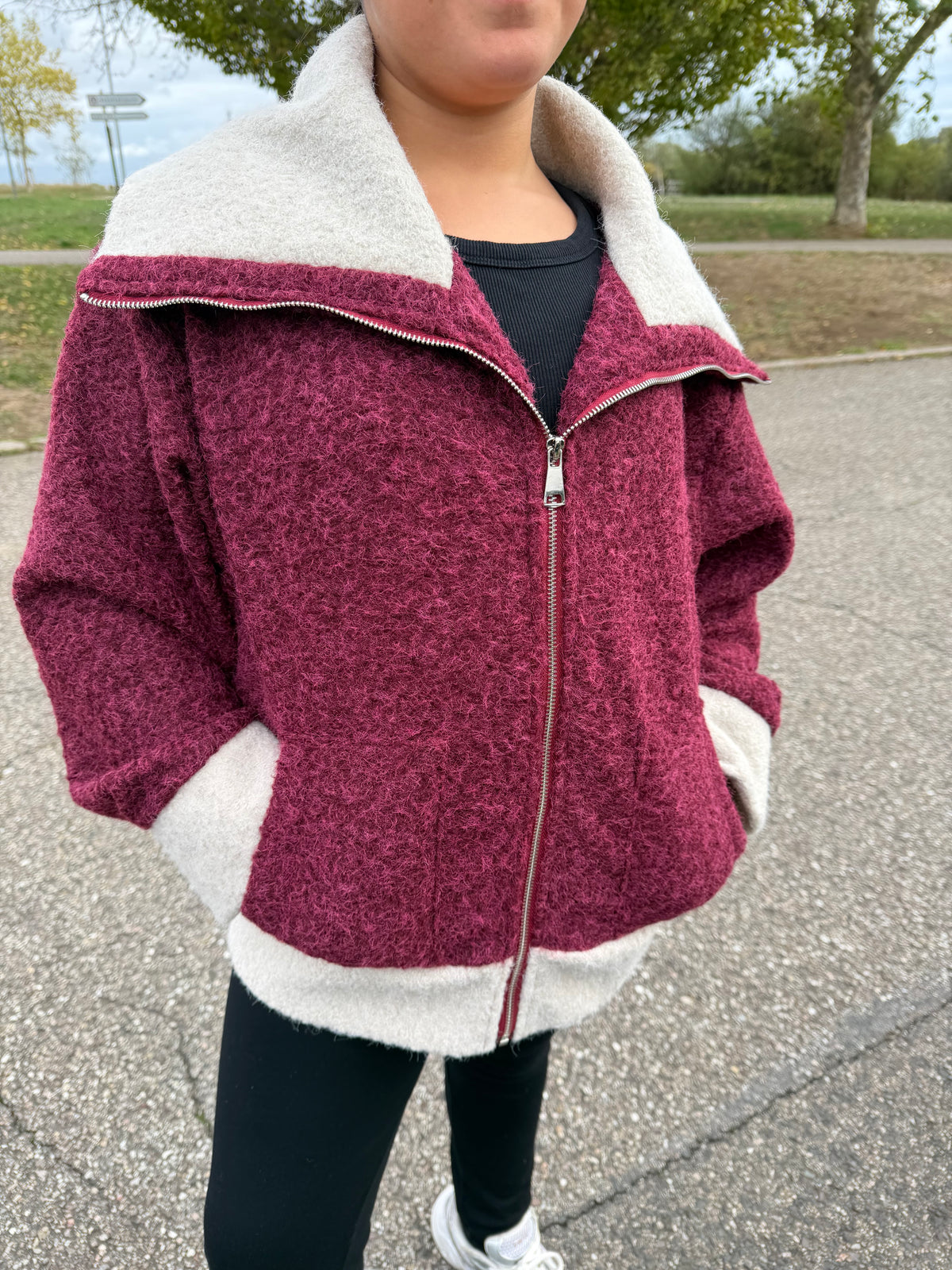Veste bicouleurs Carine