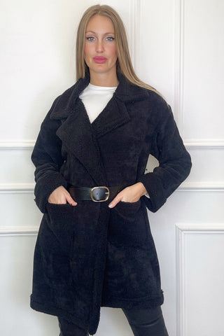 Manteau en moumoute