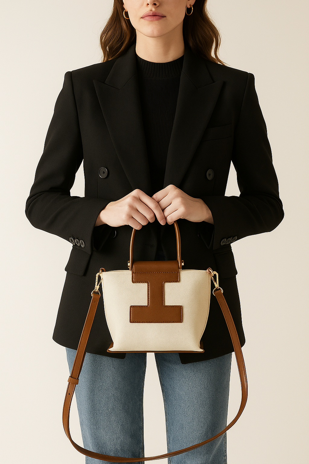Sac avec motif H