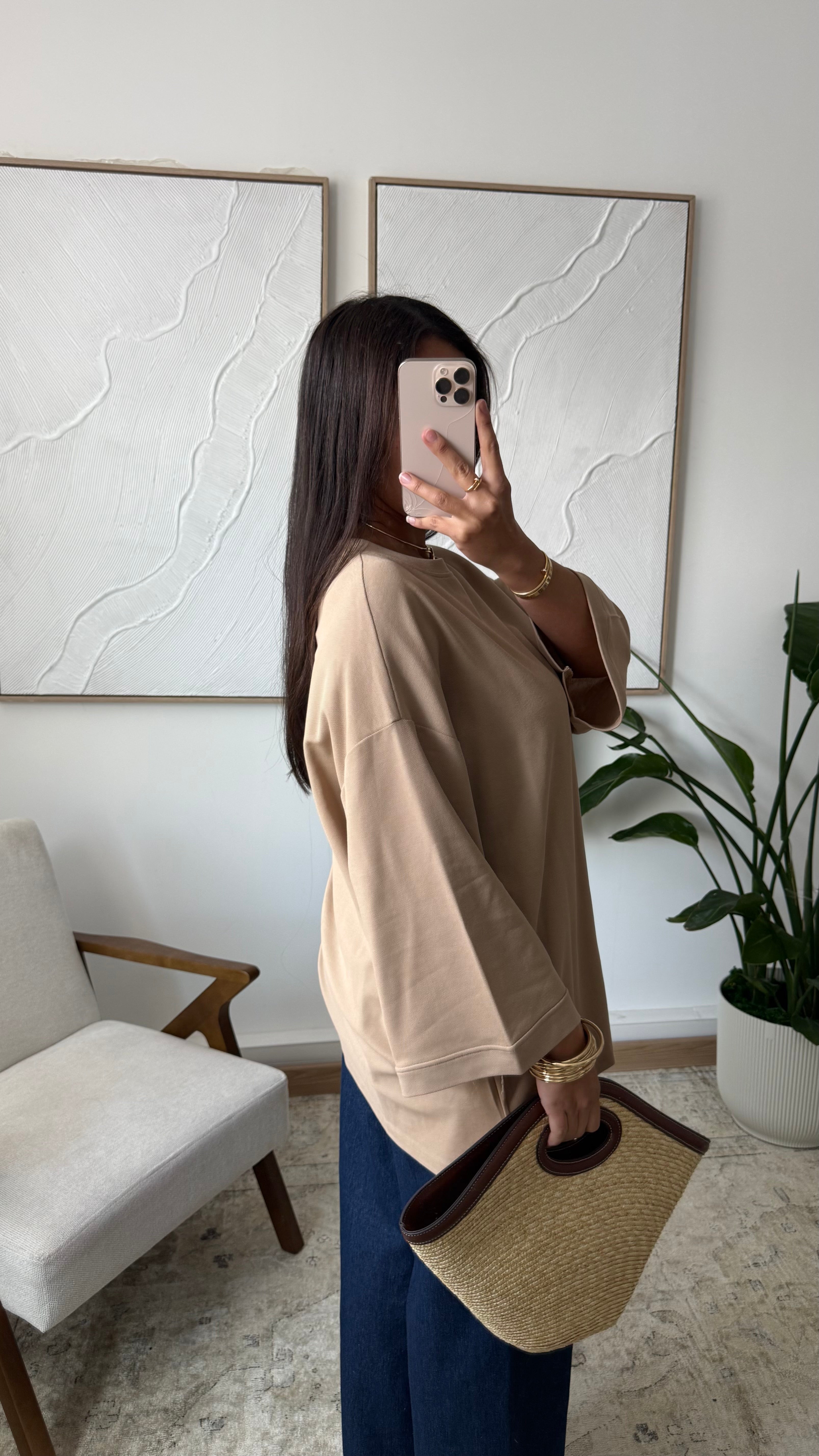 T-shirt oversize 100% Cotton