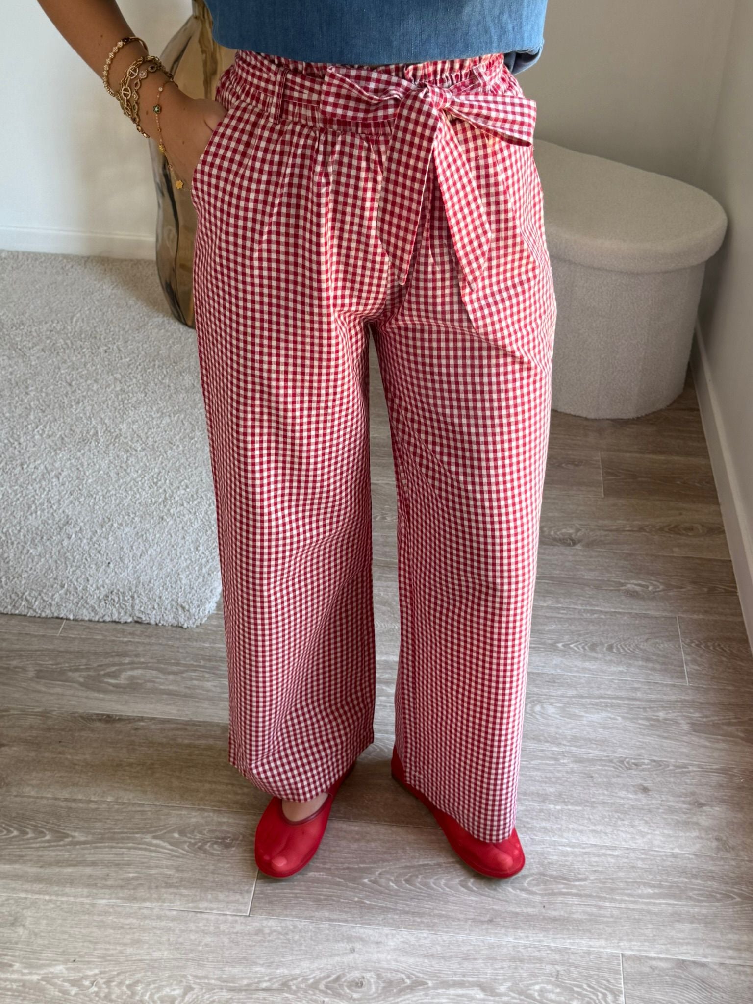 Pantalon vichy