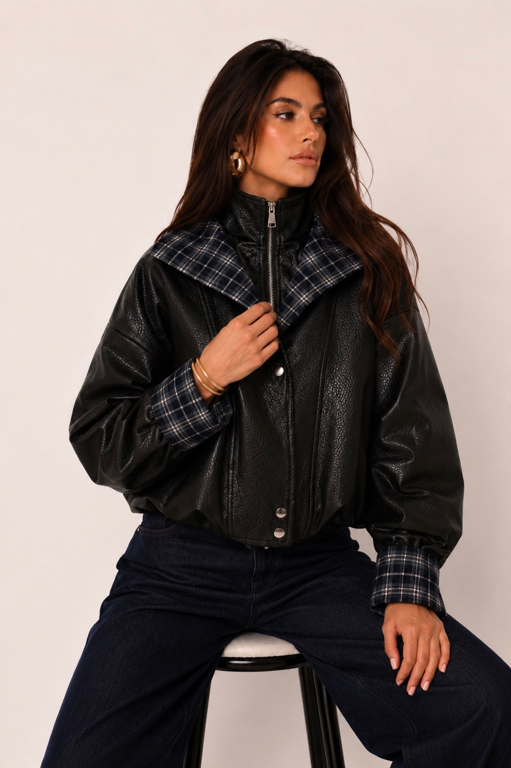 Veste Angel bi-matière