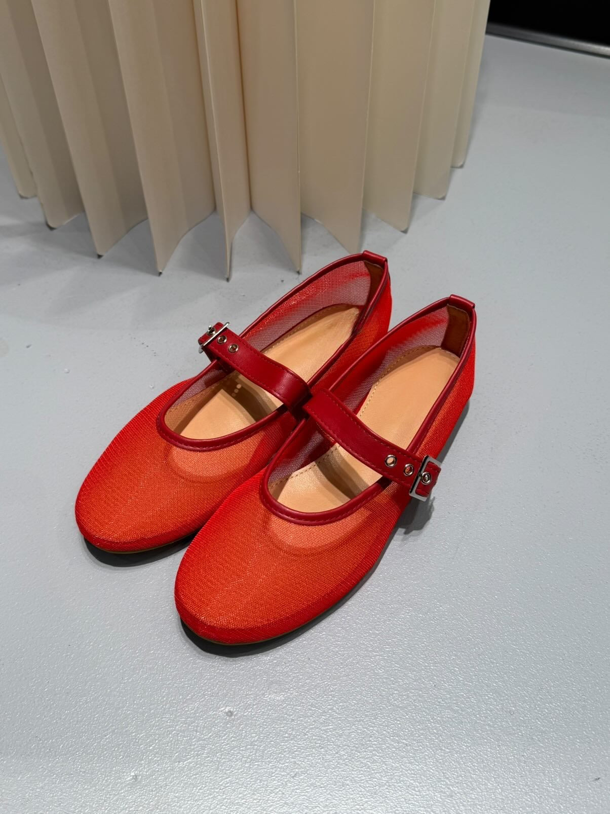 Ballerines rouge