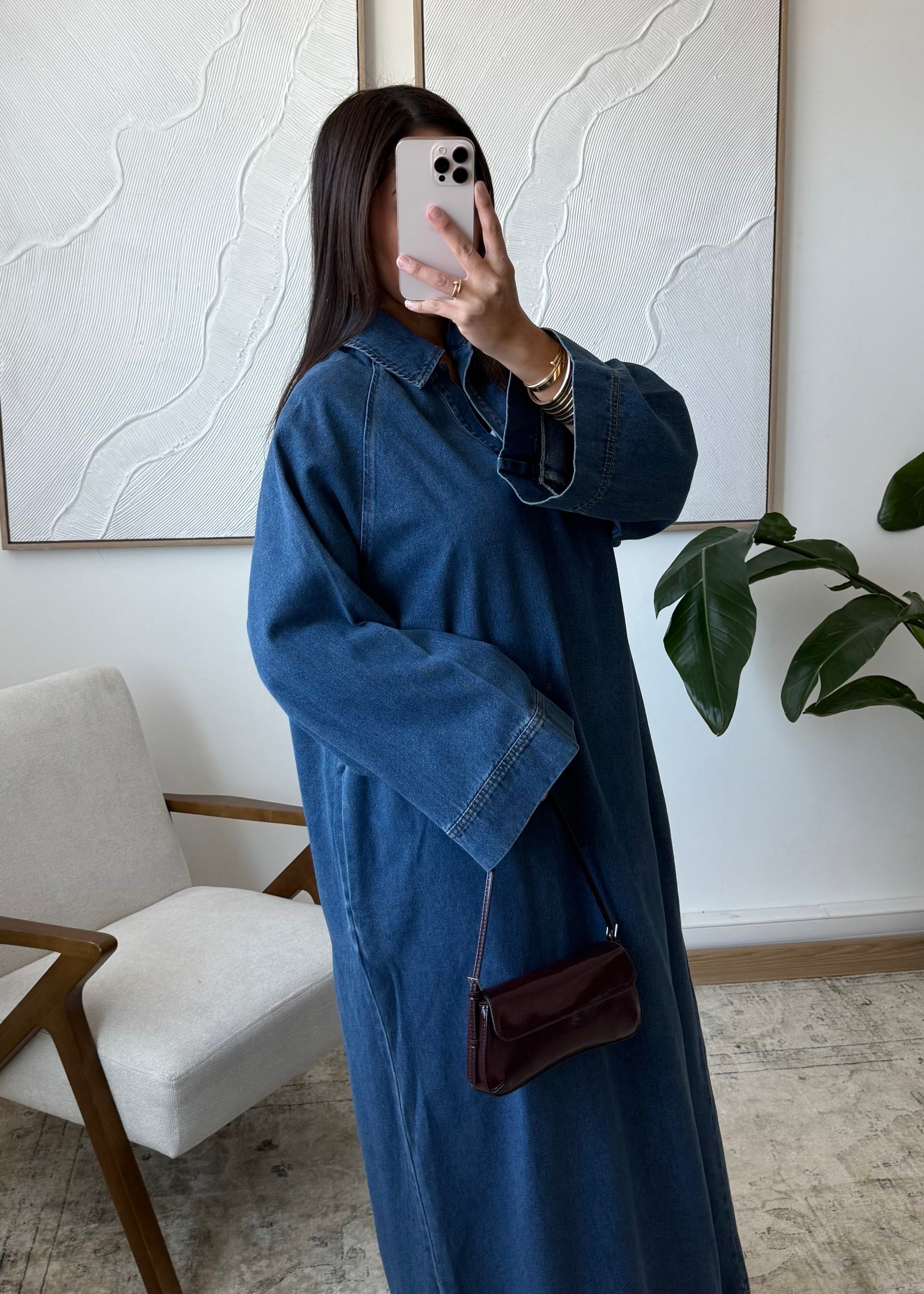 Robe en jean Yara