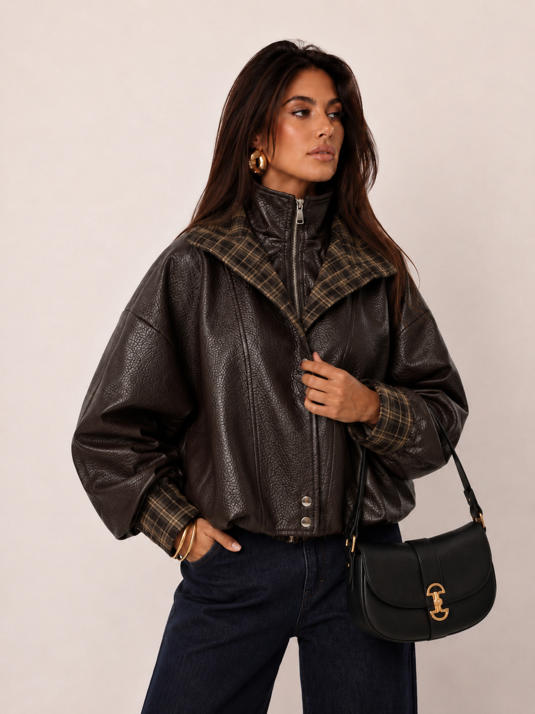 Veste Angel bi-matière