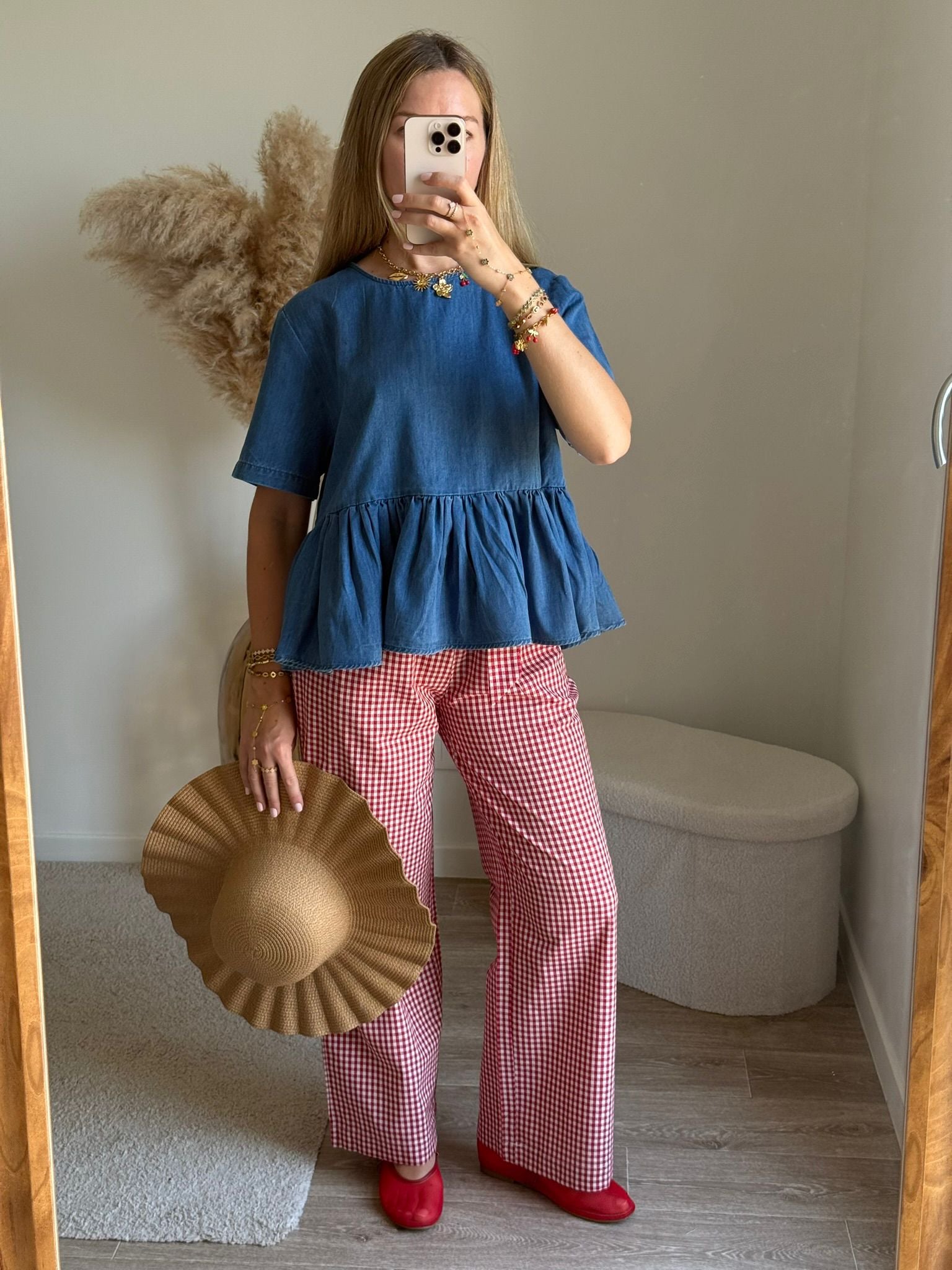 Pantalon vichy