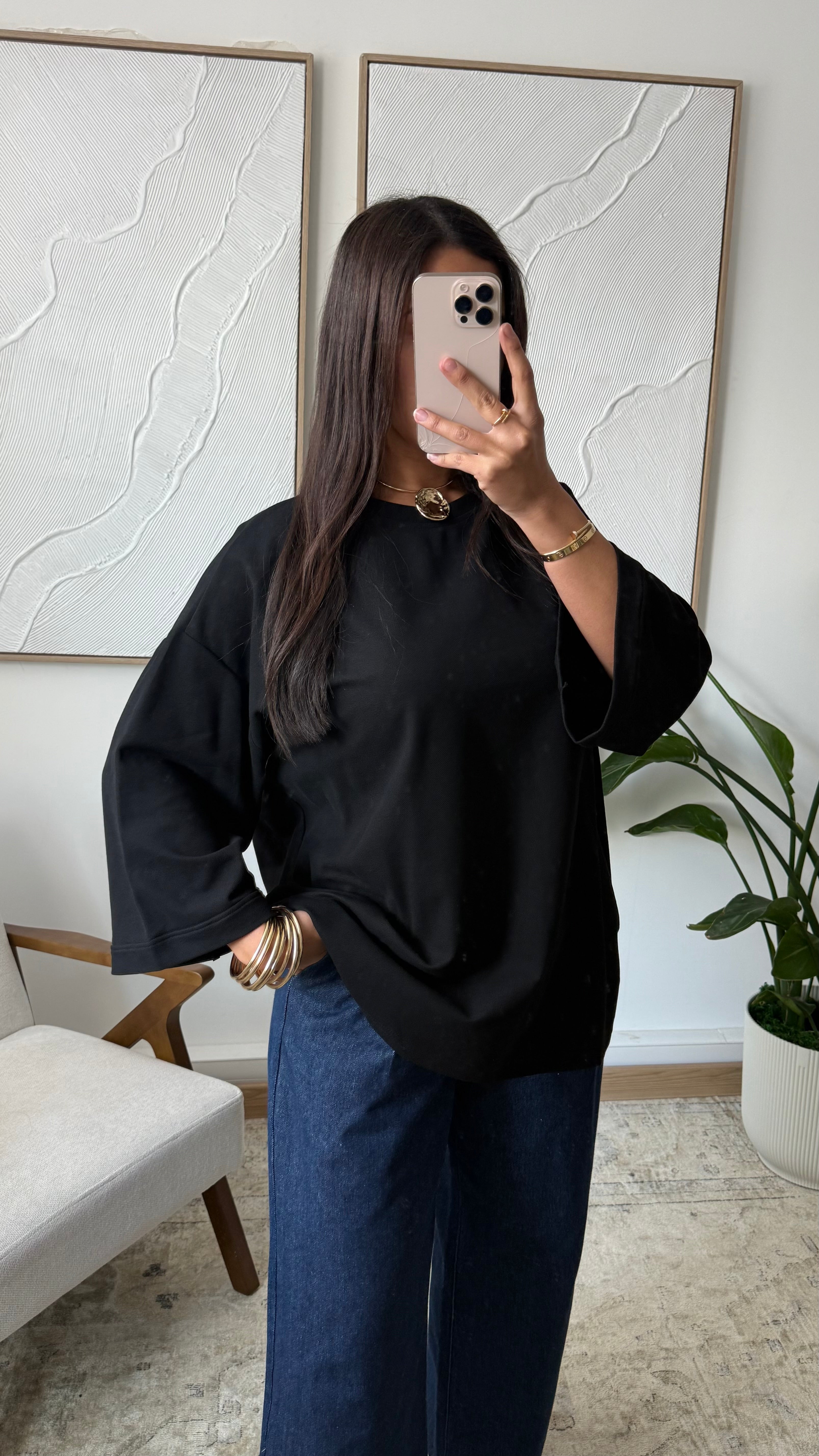 T-shirt oversize 100% Cotton