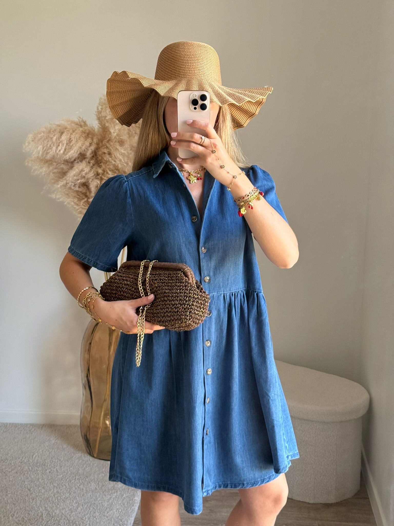 Robe en jean