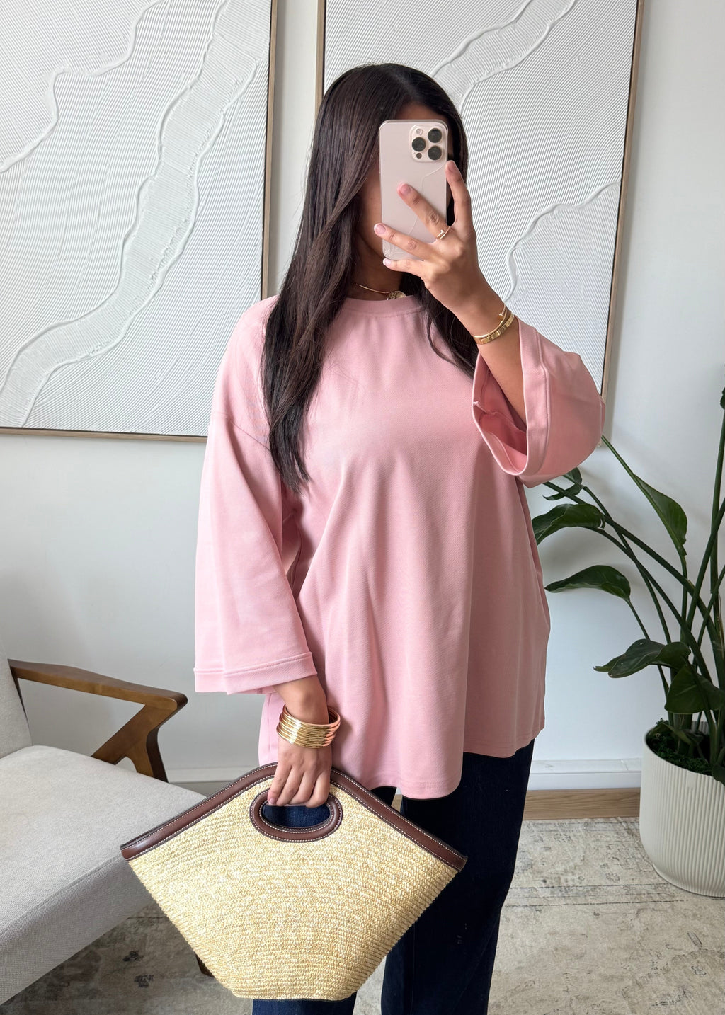 T-shirt oversize 100% Cotton