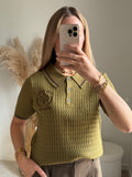 Polo en maille fine