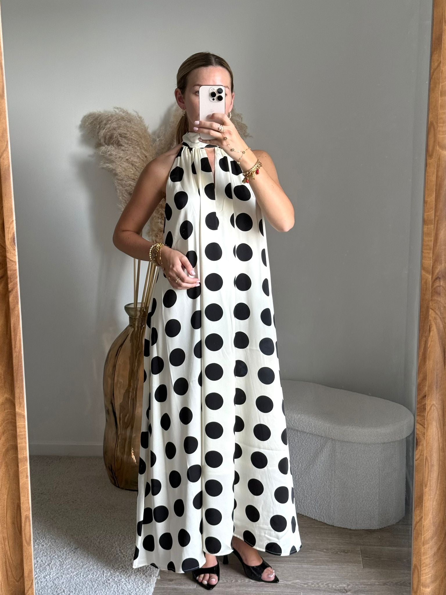 Robe à pois