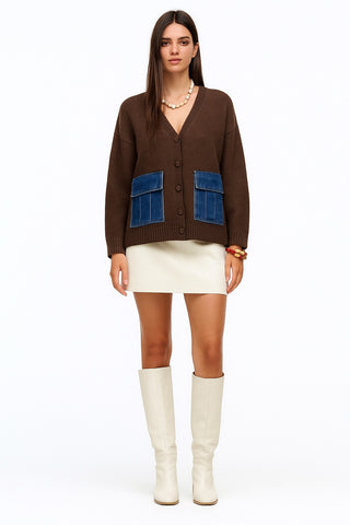 Cardigan en maille
