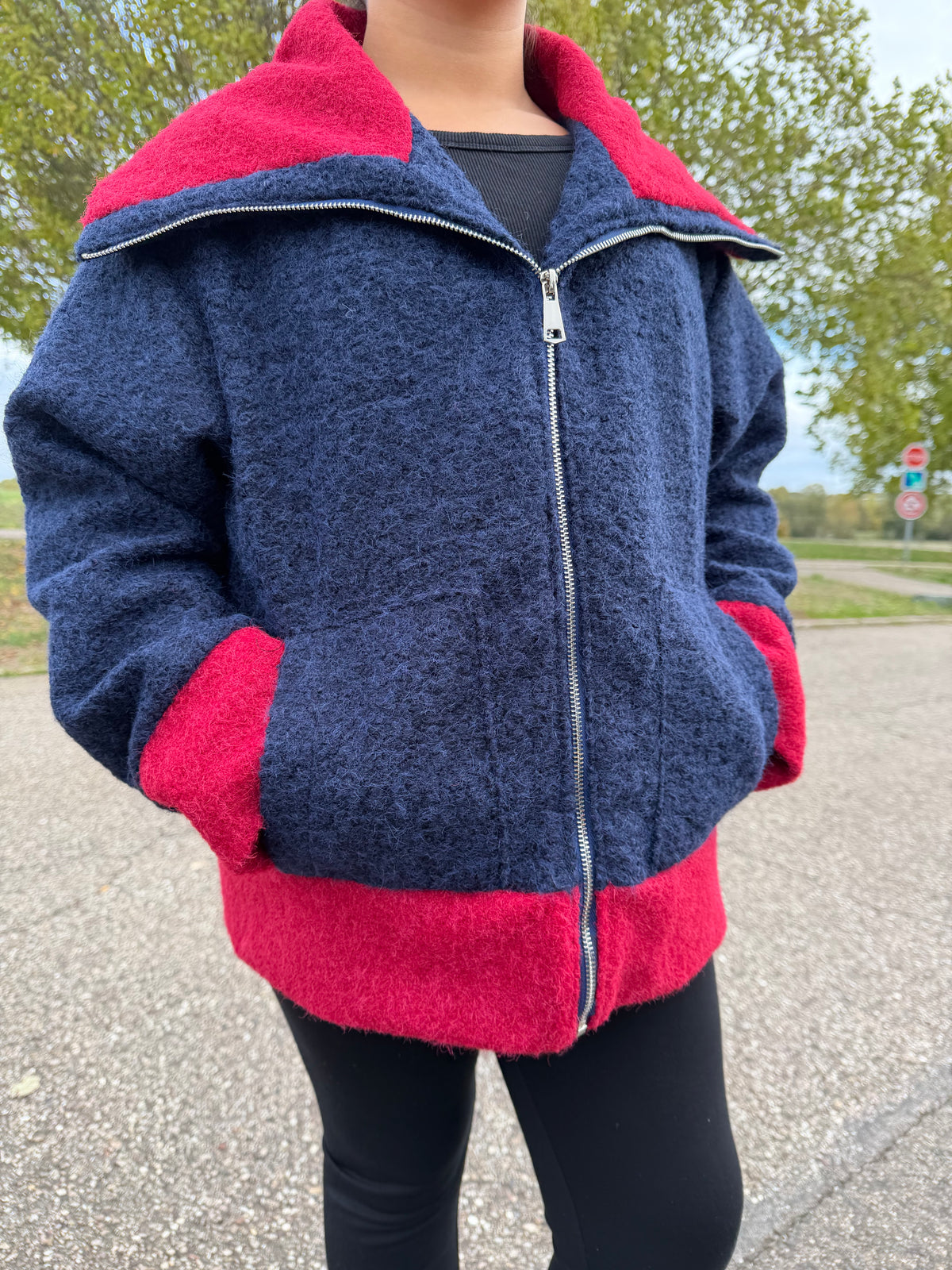 Veste bicouleurs Carine