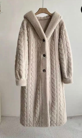 Manteau à capuche