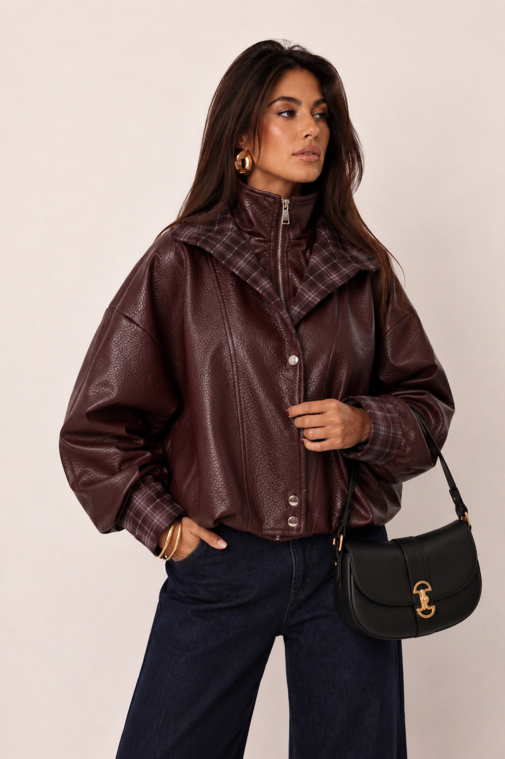 Veste Angel bi-matière