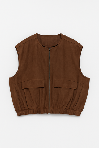 veste sans manches courte