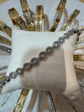 Bracelet infini à strass