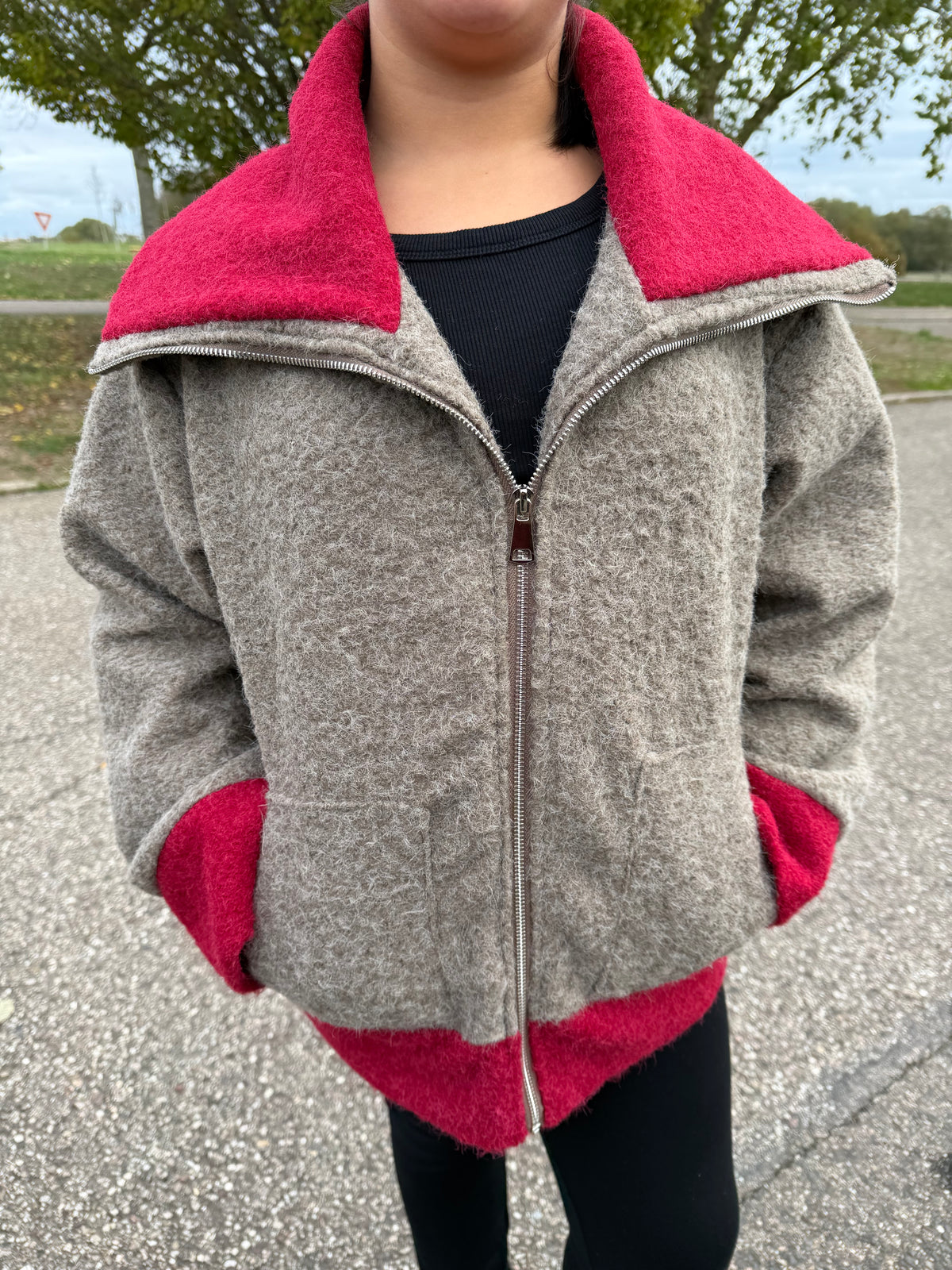 Veste bicouleurs Carine