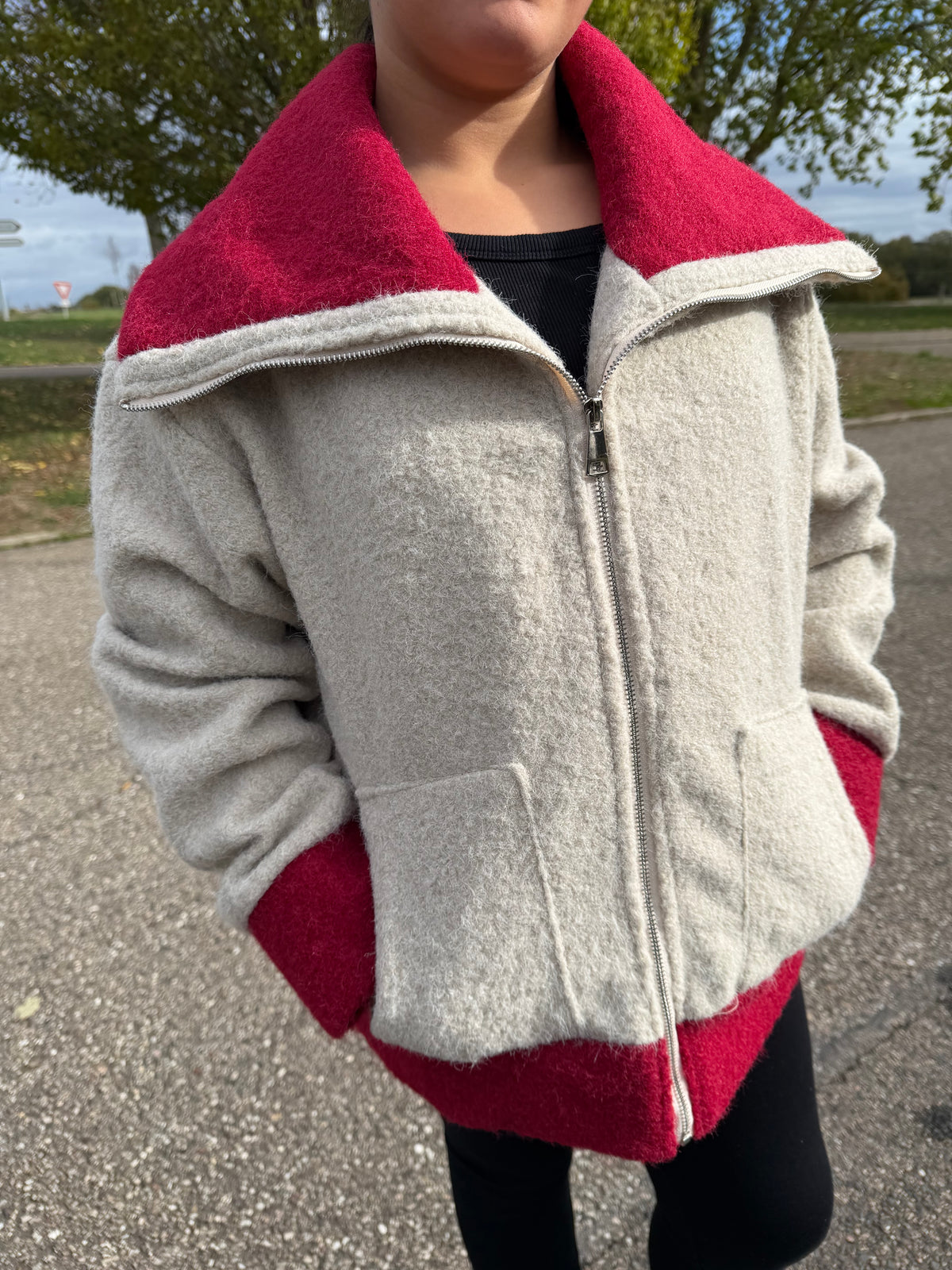 Veste bicouleurs Carine