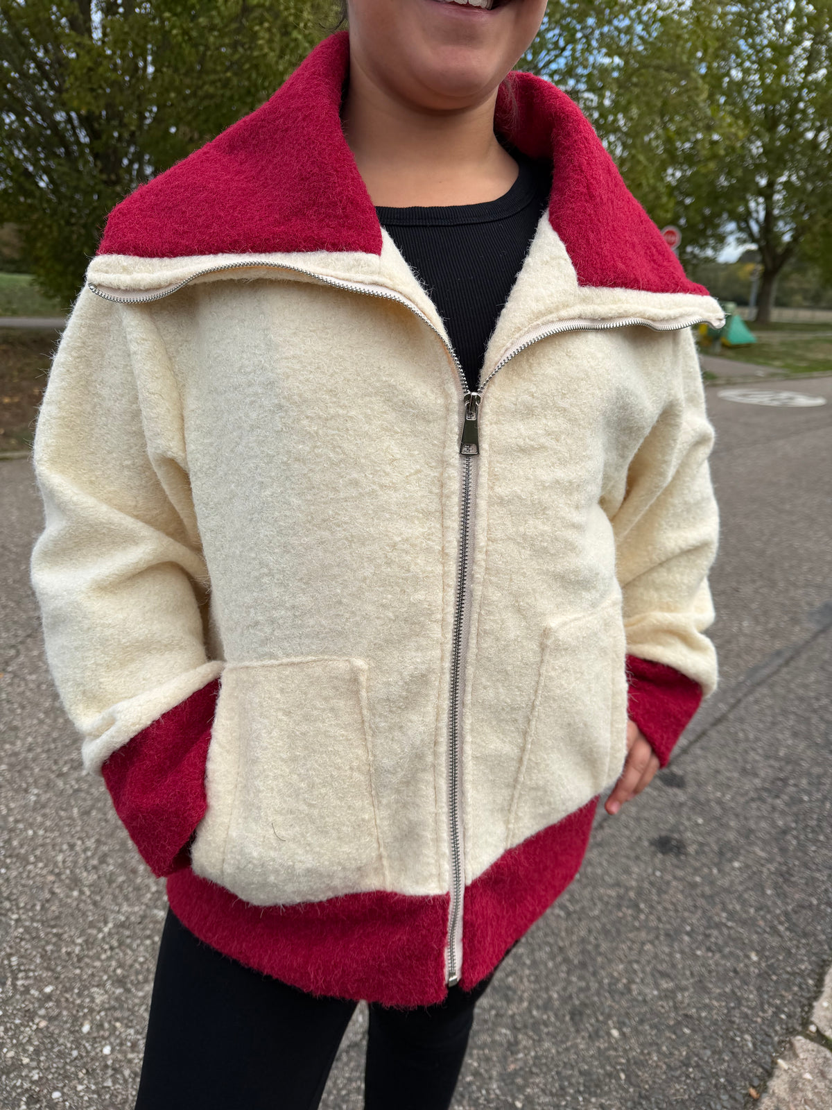 Veste bicouleurs Carine
