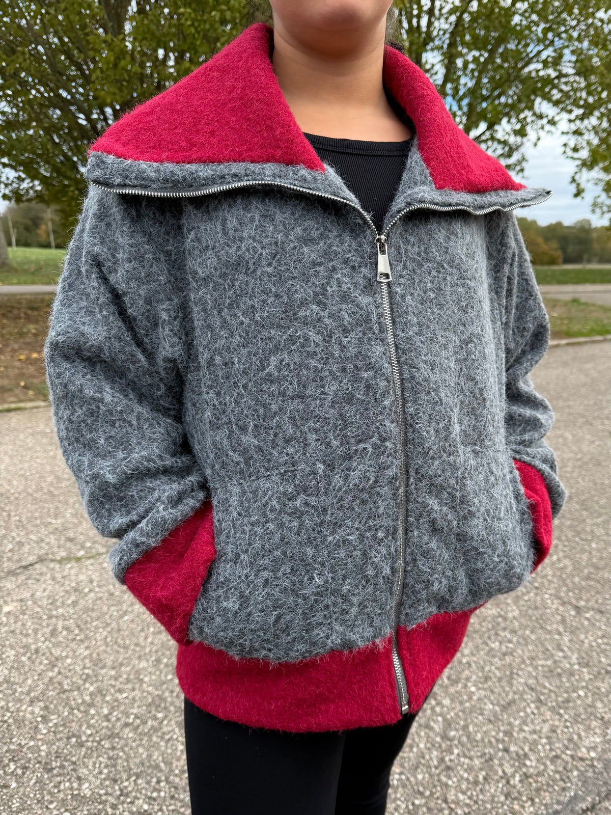 Veste bicouleurs Carine