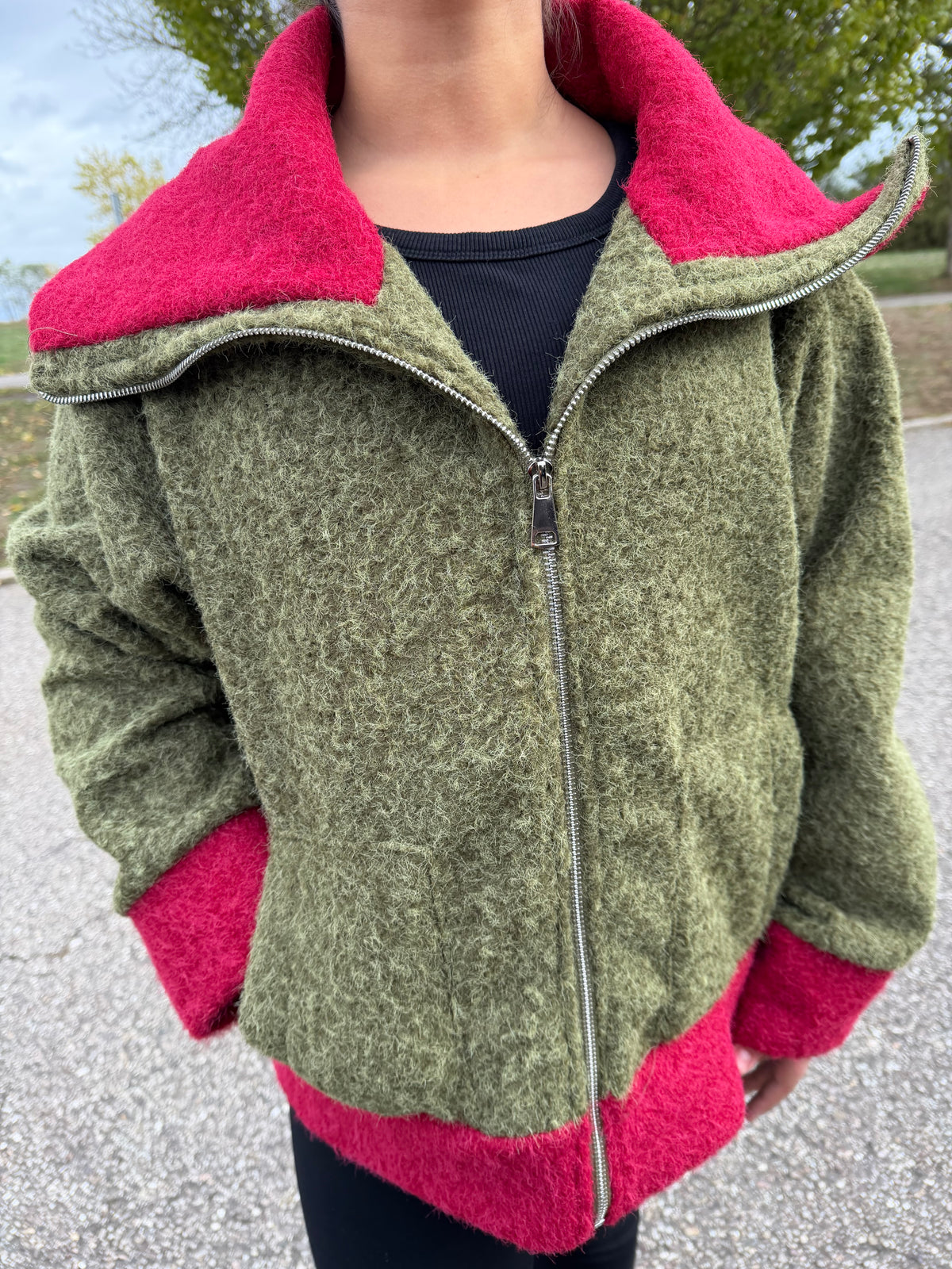Veste bicouleurs Carine