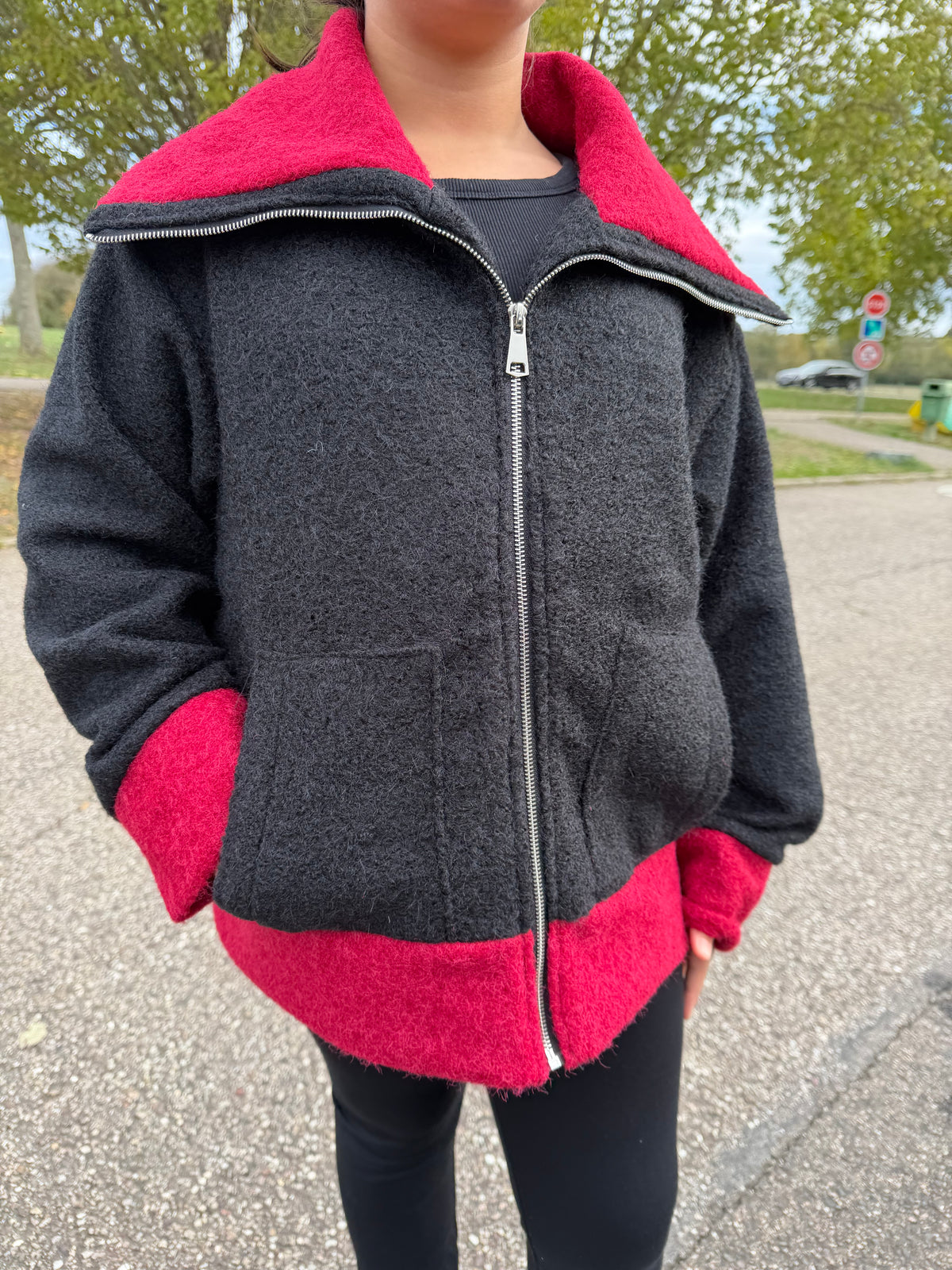 Veste bicouleurs Carine