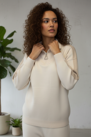 Ensemble cosy- beige