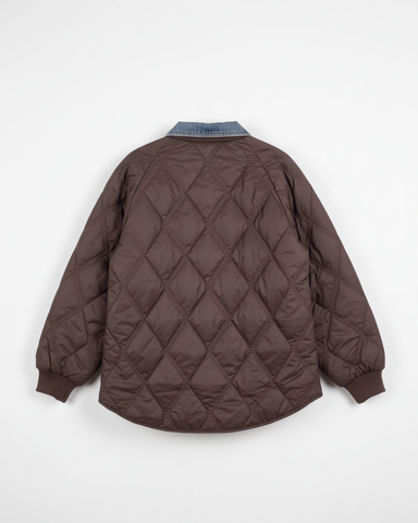 BLOUSON OVERSIZE MATELASSÉ EFFET BIMATIÈRE