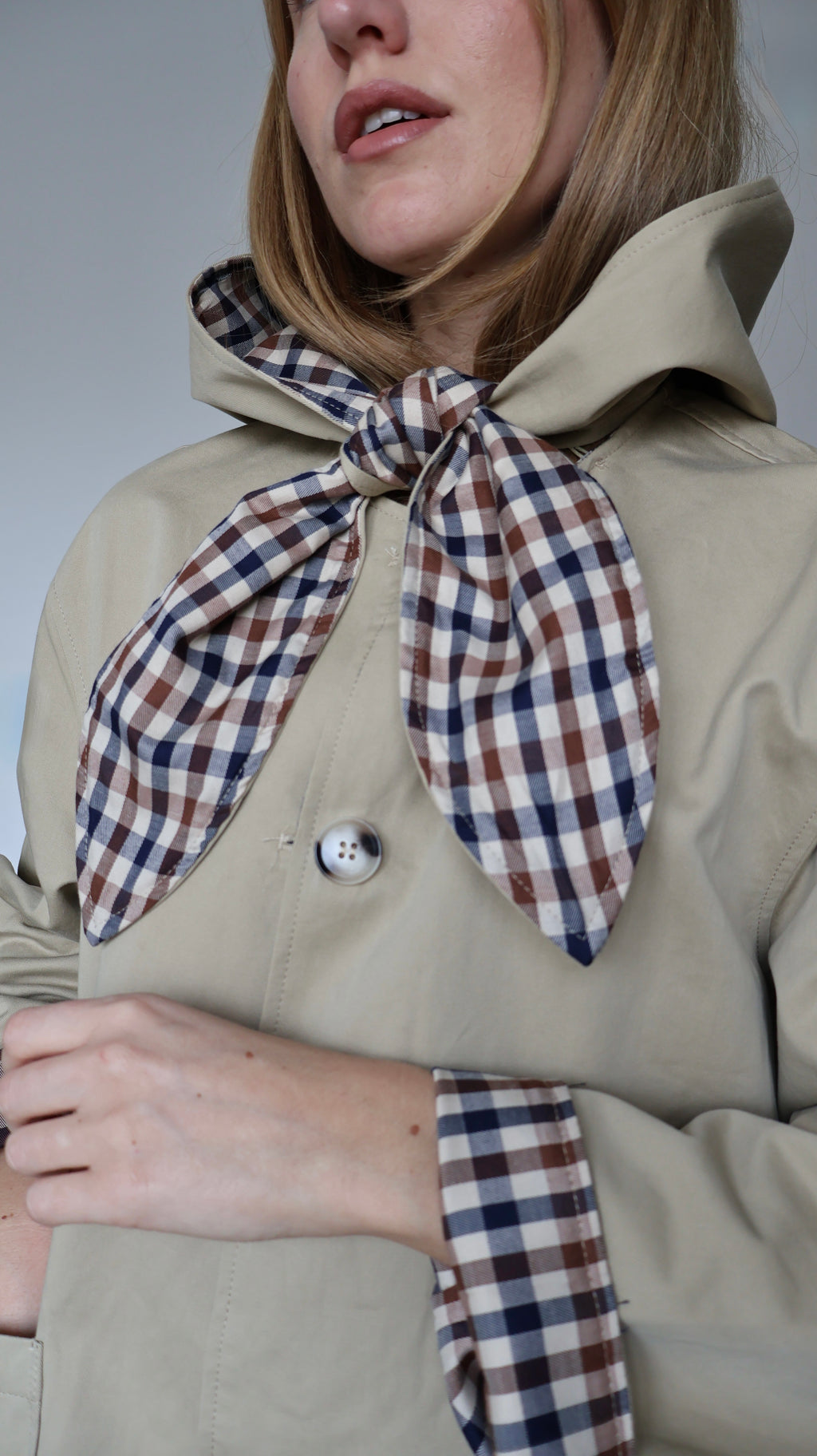 Veste "Oxford" à Col XL