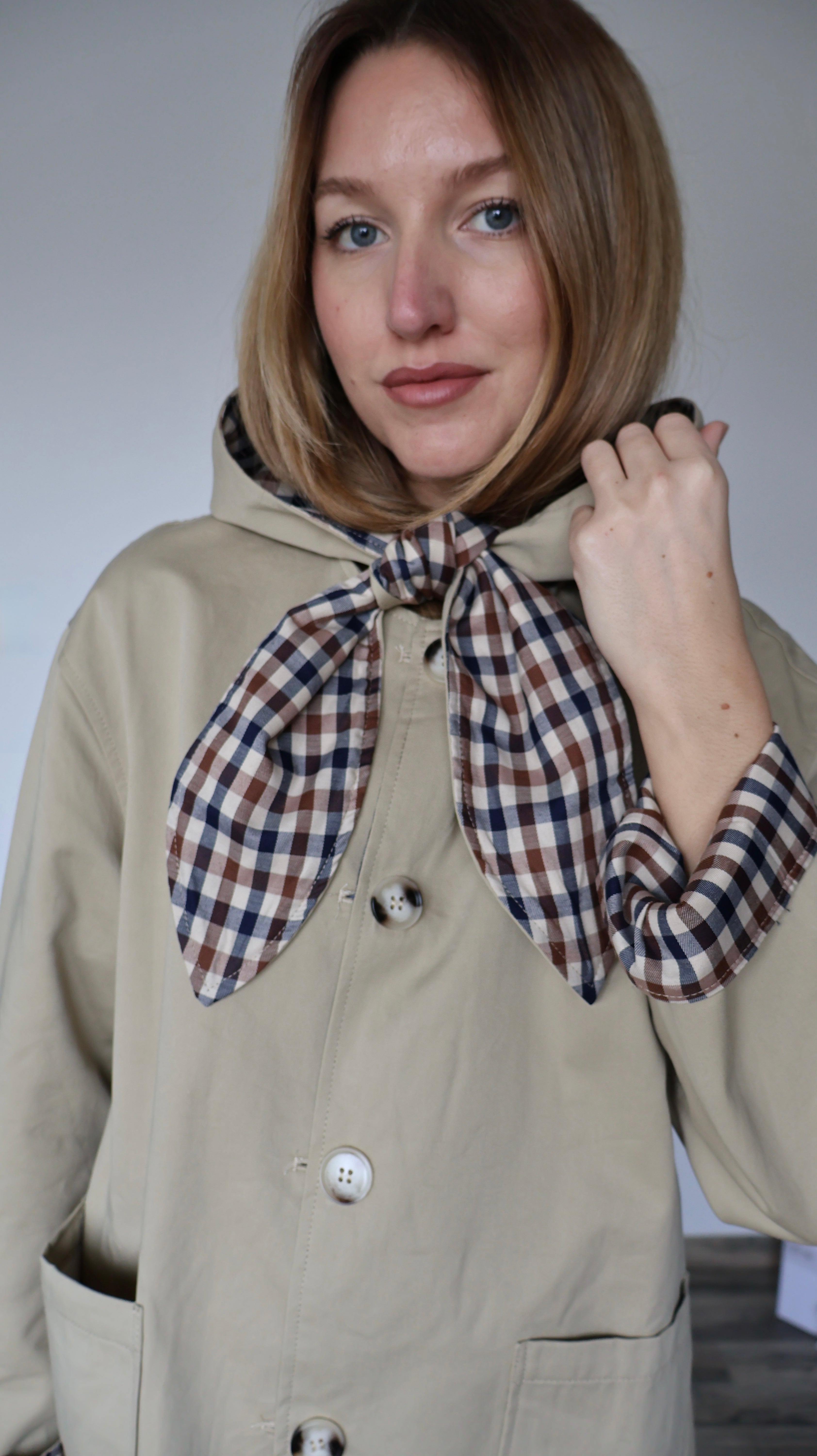 Veste "Oxford" à Col XL
