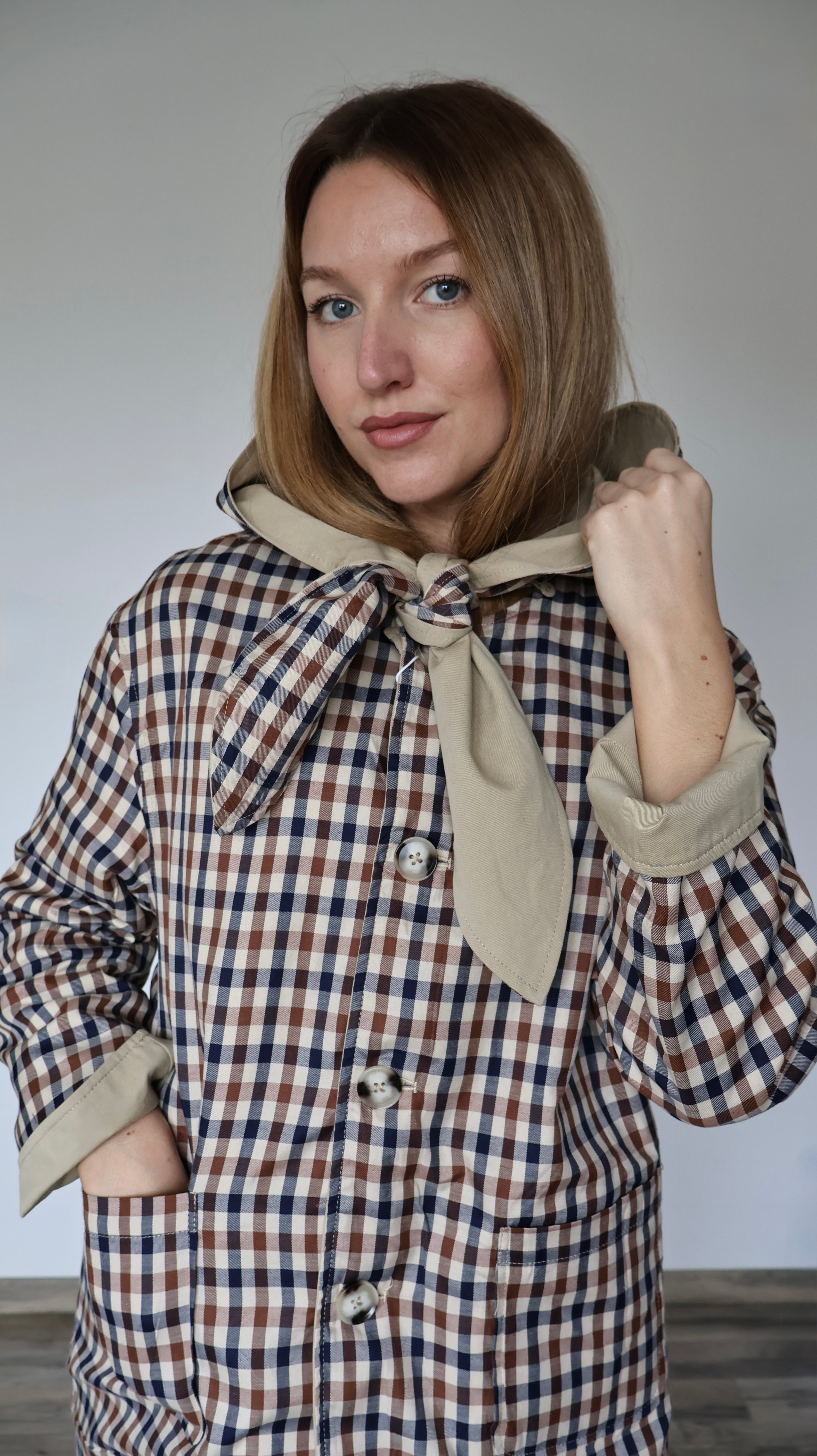 Veste "Oxford" à Col XL