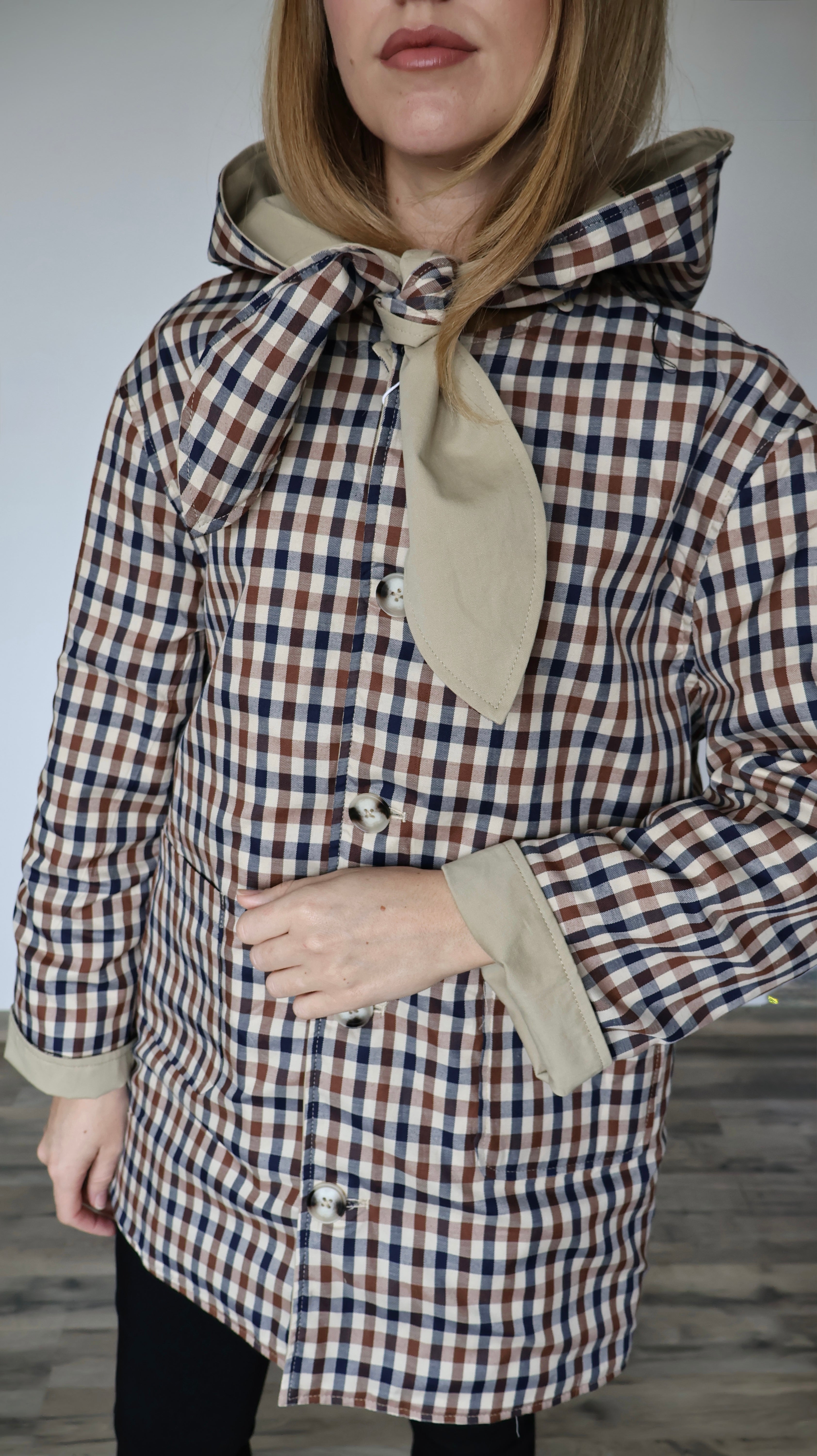 Veste "Oxford" à Col XL