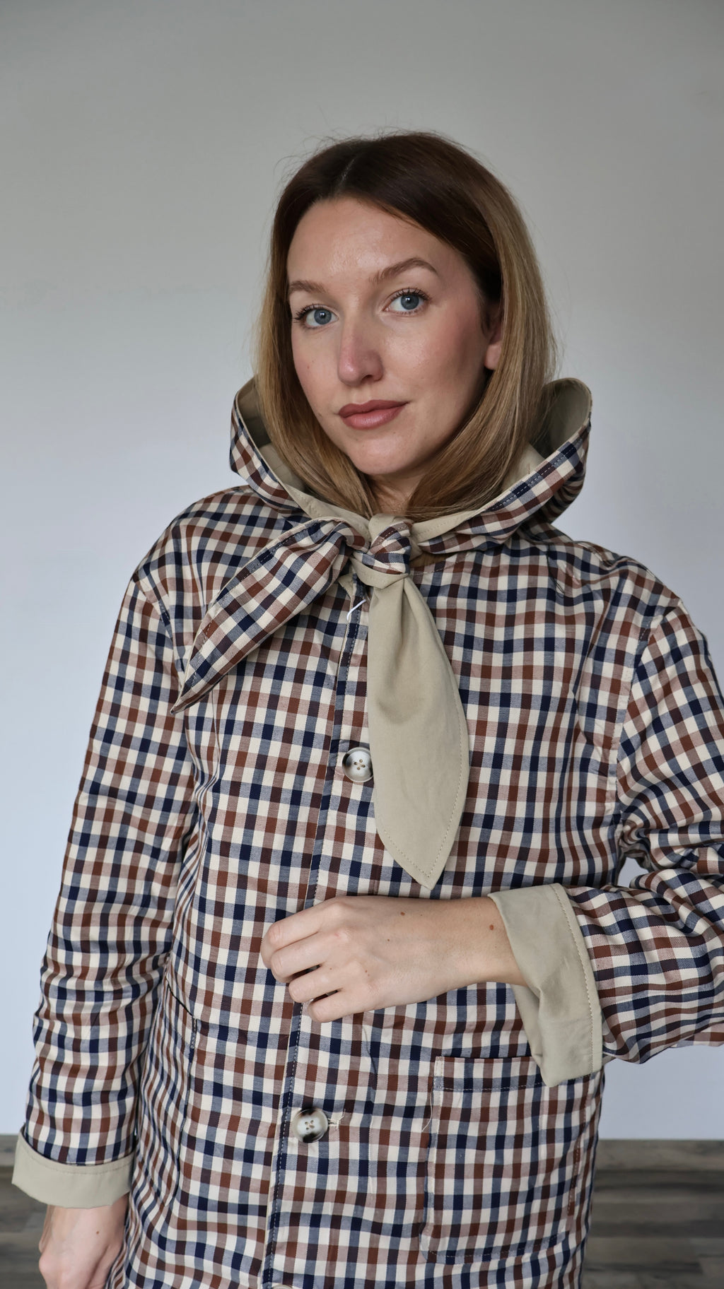 Veste "Oxford" à Col XL