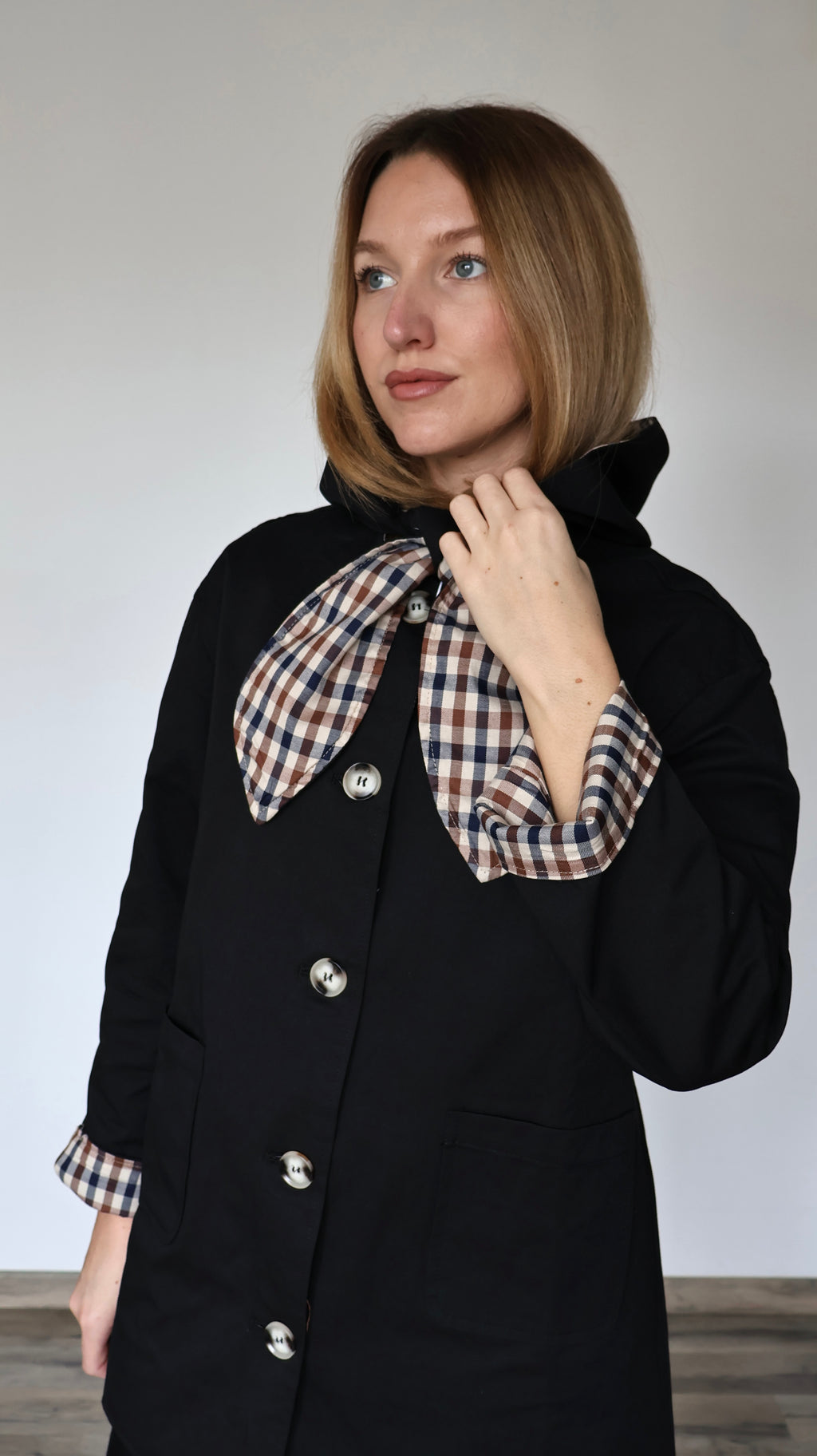 Veste "Oxford" à Col XL