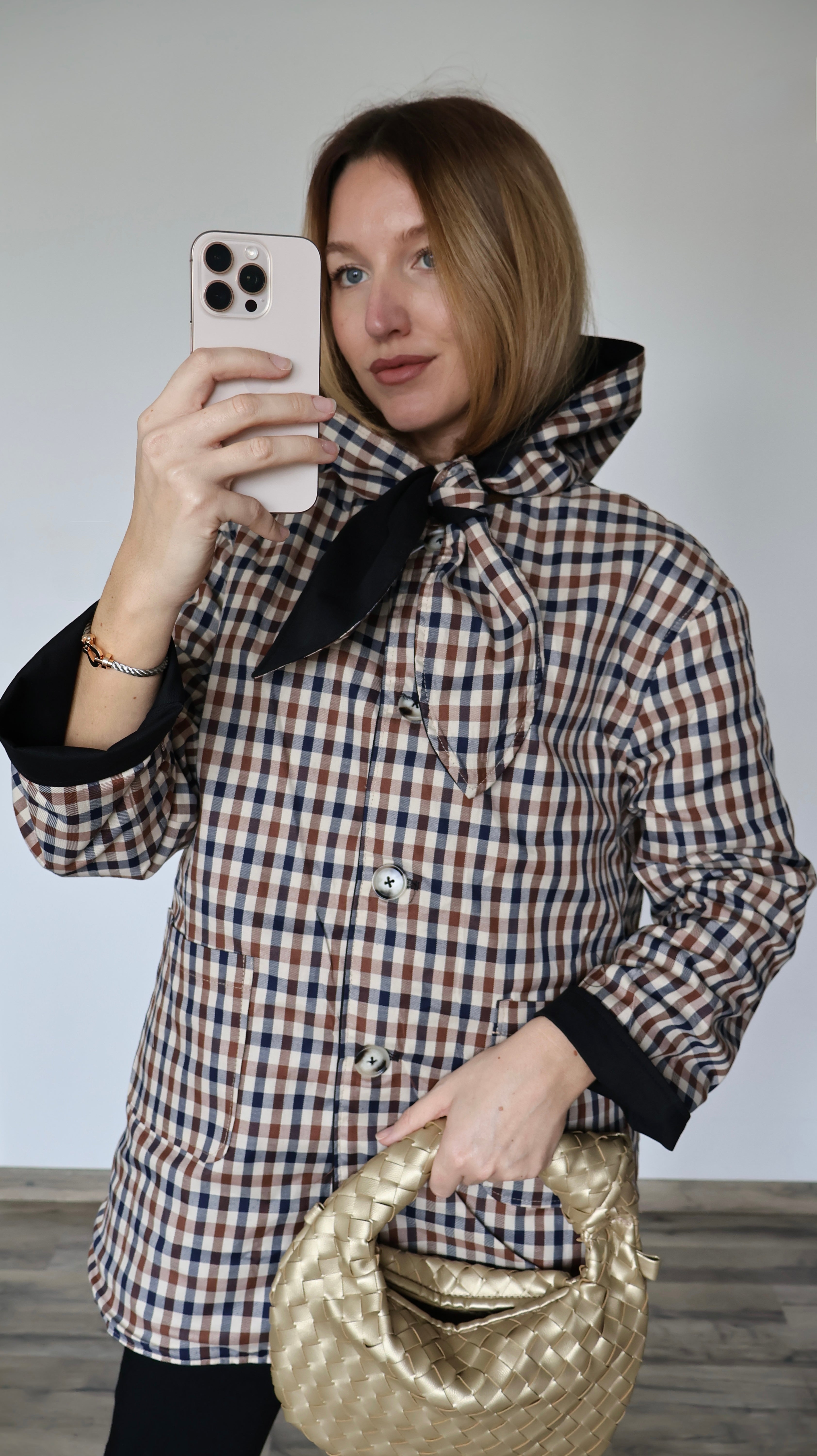 Veste "Oxford" à Col XL