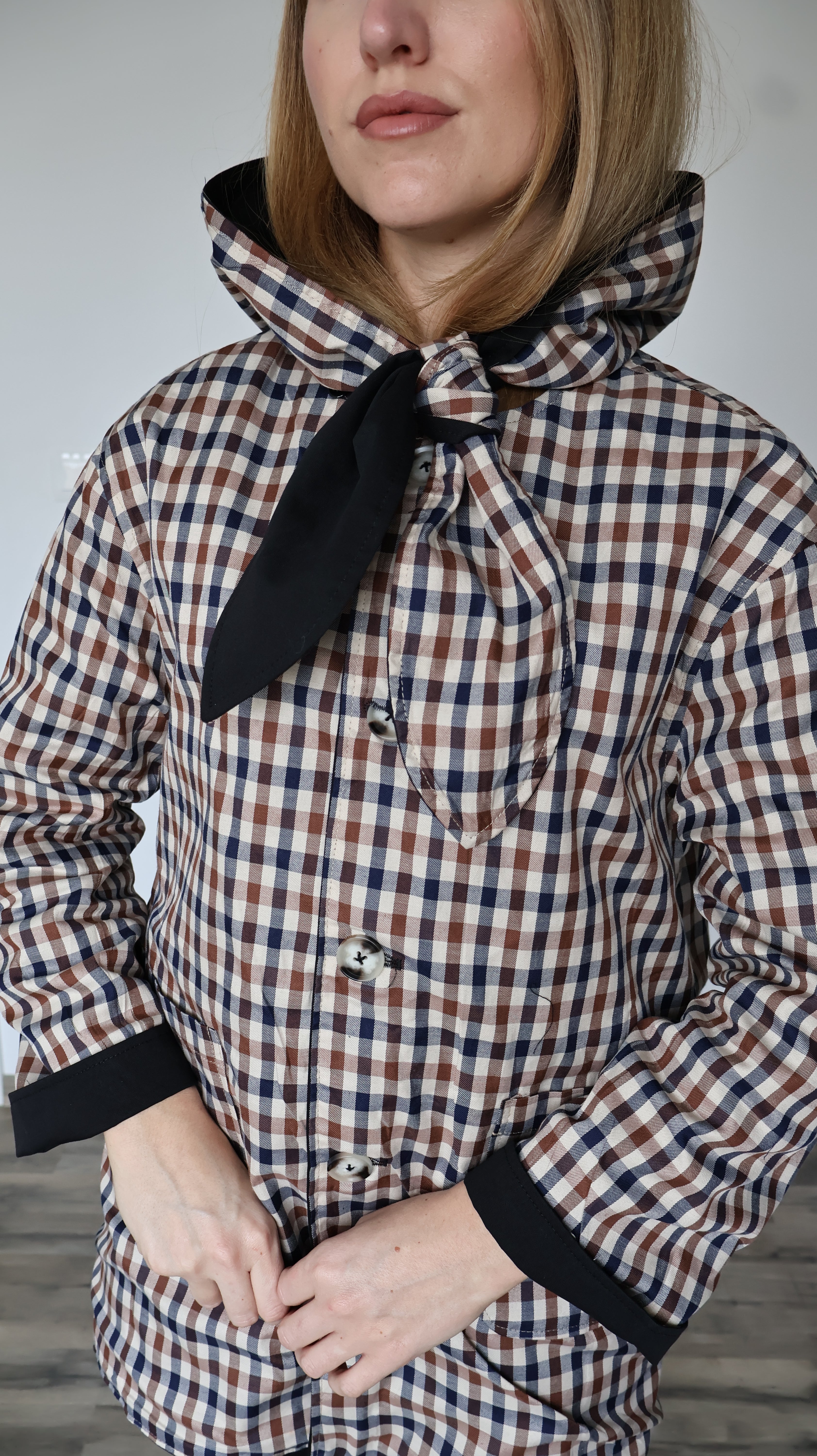Veste "Oxford" à Col XL